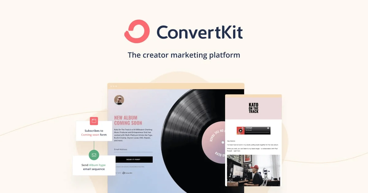 自媒體經營數位工具推薦：ConvertKit