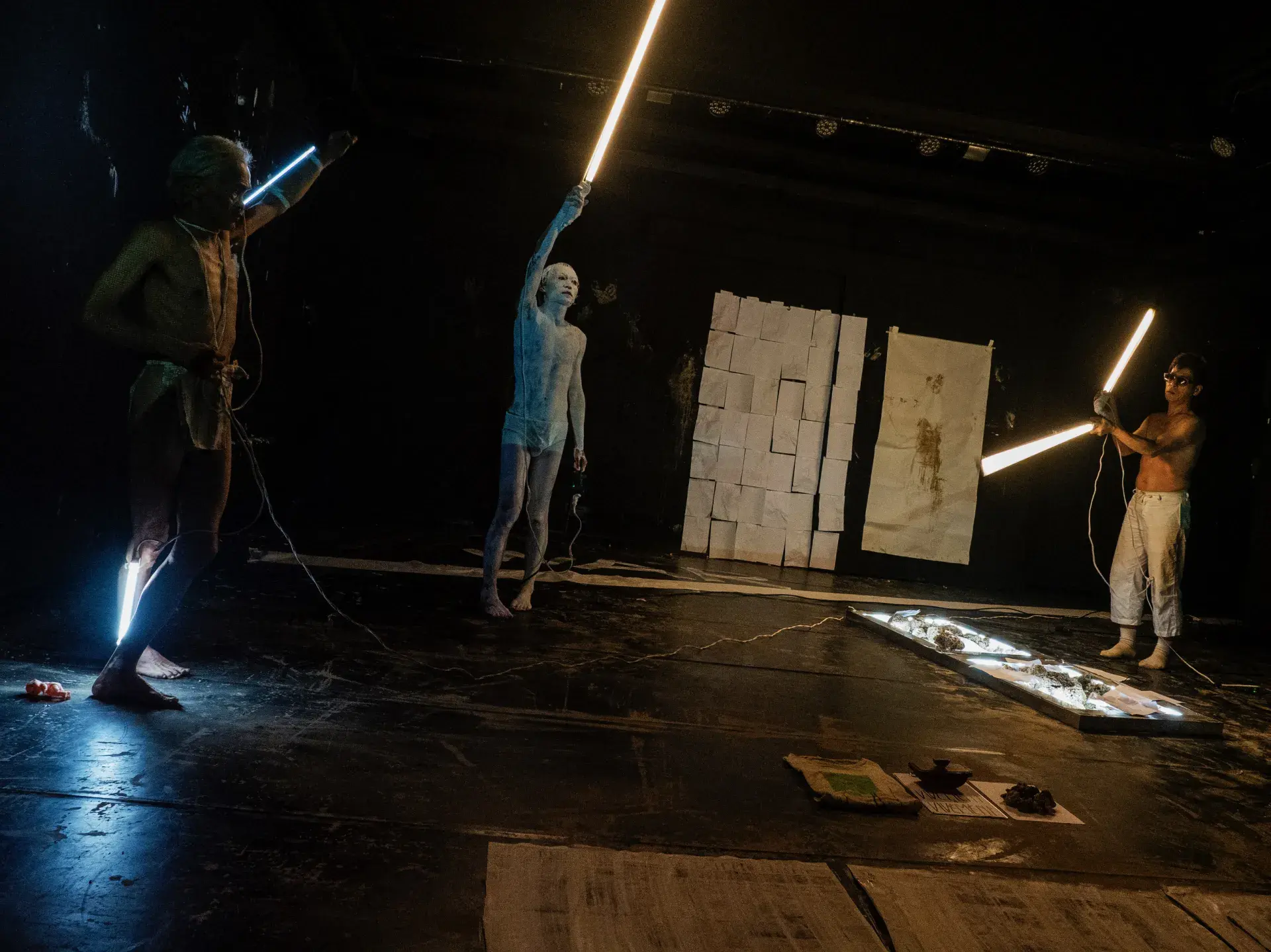 11.瓦旦·塢瑪、曾啓明、江源祥。攝影：許斌。圖片來源：藝術家提供