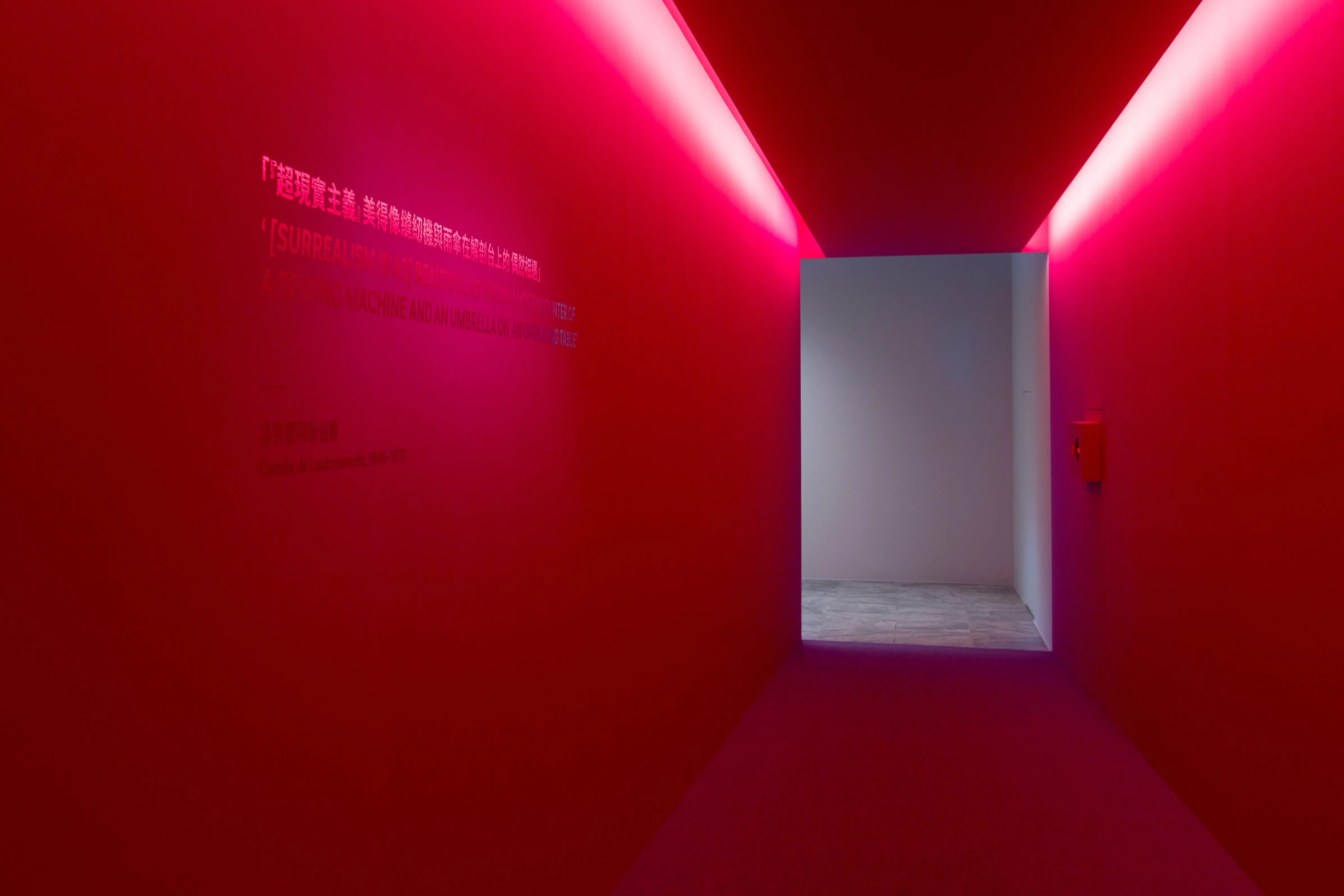 「超現實主義：對話中的世界」展場一隅，圖像由臺北市立美術館提供。installation Views Of Surrealism Worlds In Dialogue © Taipei Fine Arts Museum.1