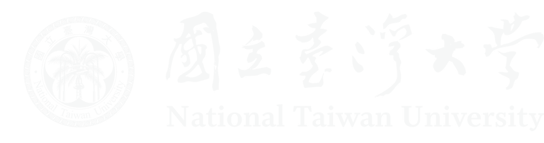 台灣大學白色logo